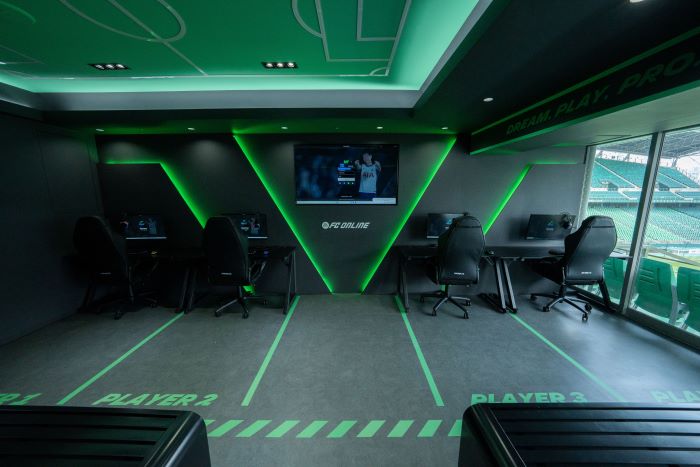 전북현대, 넥슨 ‘FC 온라인 라운지’ 브랜딩 룸 조성