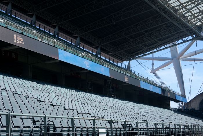 전북현대, K리그 최초 ‘LED 리본 디스플레이 보드’ 도입