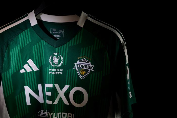 전북현대모터스FC, 세계 최대 구호기구 WFP 로고 유니폼에 새긴다