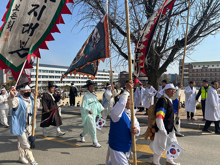 전주 3·13 만세운동 재현행사 개최…독립정신 되새겨
