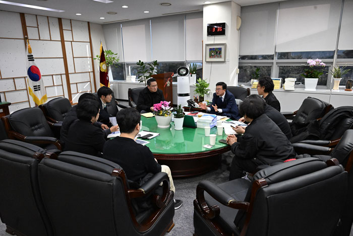 완주군의회, 대광법 개정 대응 간담회…“광역환승 허브 구축 첫걸음”