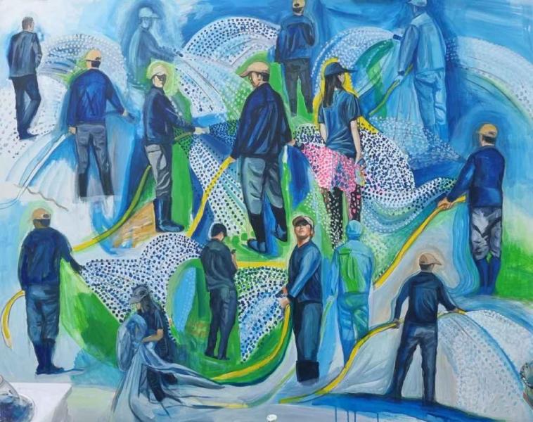 “익숙함 뒤에 숨은 감각을 깨우다”… 김수진 개인전 <잠긴 산 떠오르는...> 개최